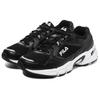FILA Textile, Mesh Low top Running Shoes Unisex Black Korean Style 1RM01141D_021