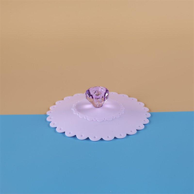 Lace Cup Cover Silicone Lid Bottle Lid Cover Home Office Accessory