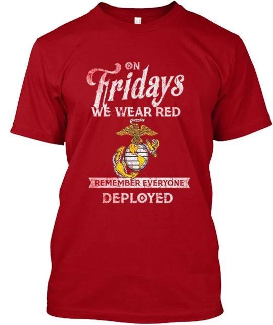 Remember Everyone Veteran Deployed Red TTshirt Made in the USA Size S to 5XL 3XL