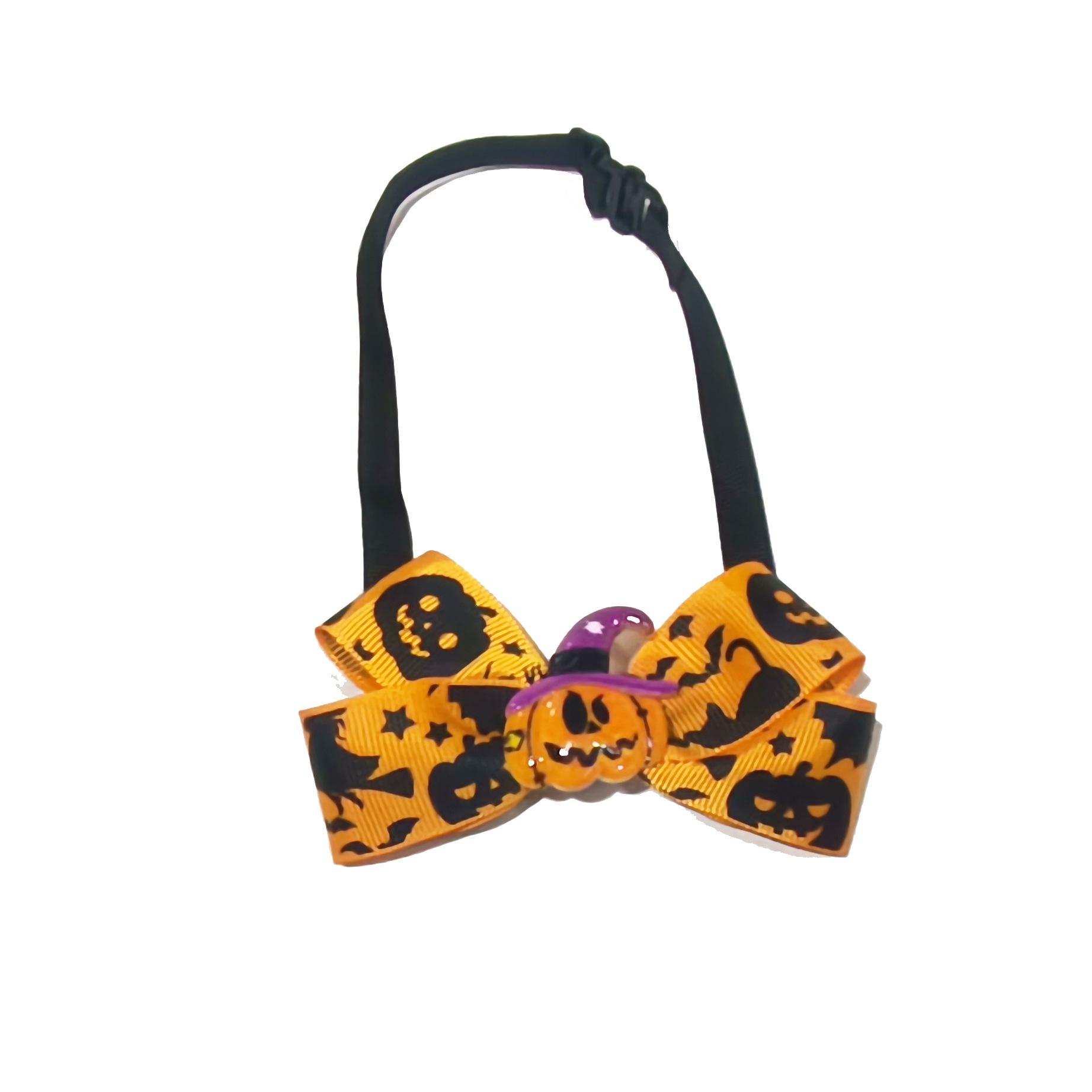New Pet Halloween Pumpkin Hat & Skirt Set
