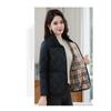 2025 New Fashion Women's Stitched Lapel Button Pocket Fashion Solid Color Casual Cotton Jacket