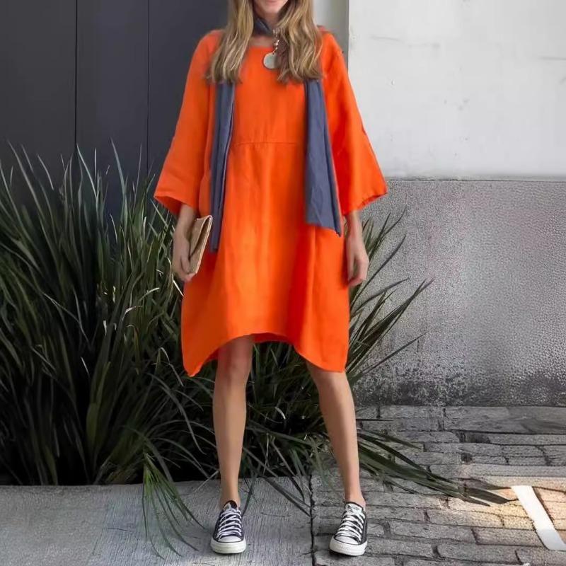 Women's Summer Loose Casual Pocket Dress