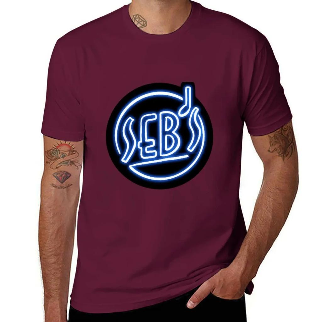 Seb_s (from La La land) - black T-Shirt for a boy tees clothes for men