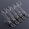 Multi-functional Clothes Hanger Rust-proof Sponge Washcloth Qisimiao Hook Stainless Steel Small Clip Anti-fracture Clotheslinger