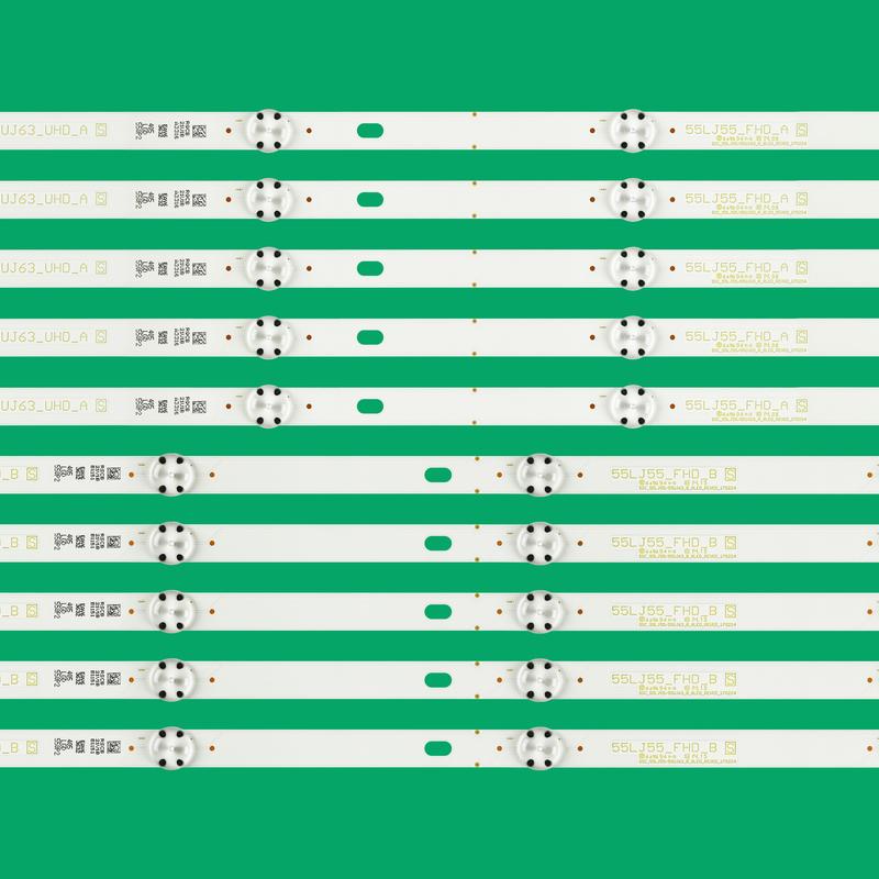 LED Backlight Strip For 55UJ6309 55UJ634V 55LJ5550 55UK6100PLB 55UJ63_A B EAV63632405 EAV63673005 55JU630A 55UJ630A 55UJ635T
