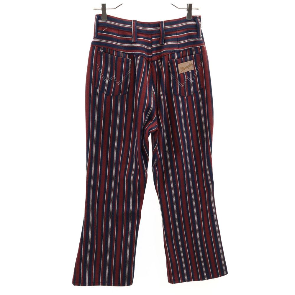 Wrangler 70s Vintage Made in USA Striped Pattern Flare pants 14 Boot cut Men's Used