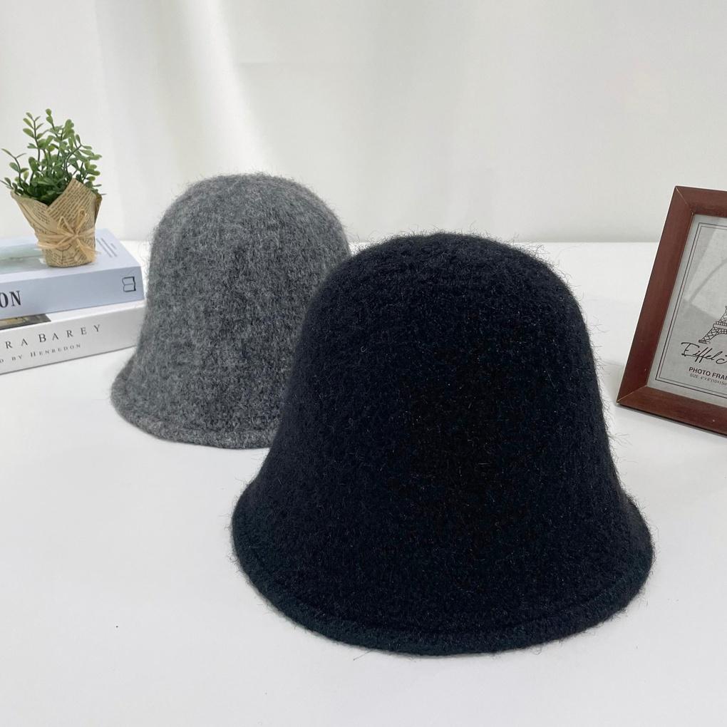 Women's and Men's Daily Mix Fur Knit Bucket Hat
