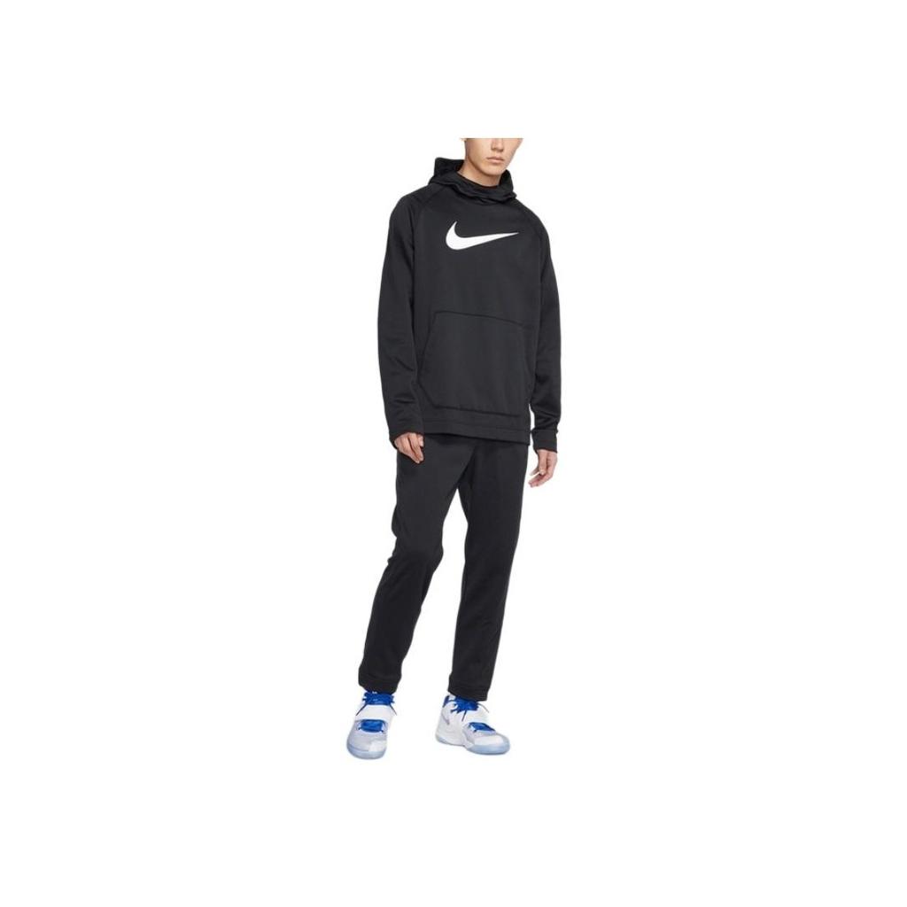 Nike Therma Fleece Hoodie Pullover Men Tops Black CV4680-010
