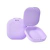 Plastic Fake Teeth Container Braces Box Orthodontic Retainer Box Denture Storage Box Dental Case