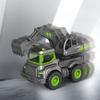 Alloy Excavator Inertial Mixer Truck Dump Truck Crane Model Children Car Toy