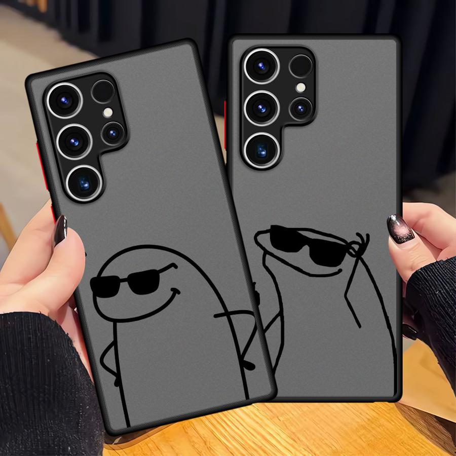Funda Back Phone Cover Case for Samsung Galaxy S22 S26 S23 FE Note 20 Ultra 10+ S25 Ultra S24 Plus S21 S20 FE Line People