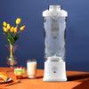 600ml Smoothie Blender Portable USB Rechargeable Juicer with High Speed Motor Mixing Cup for Protein Shakes and Juices