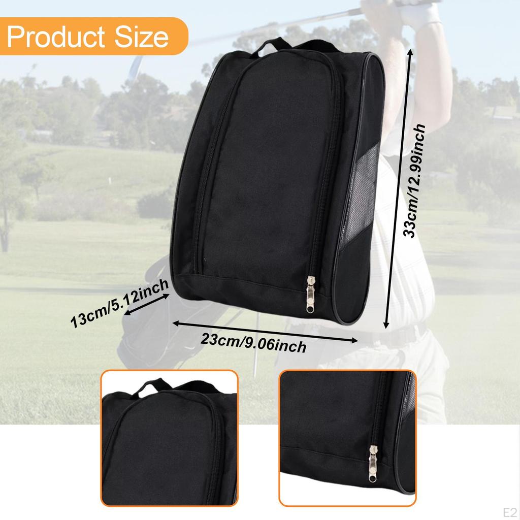Golf Shoe Bag Shoes Storage Organizer Storing Accessories for Travel