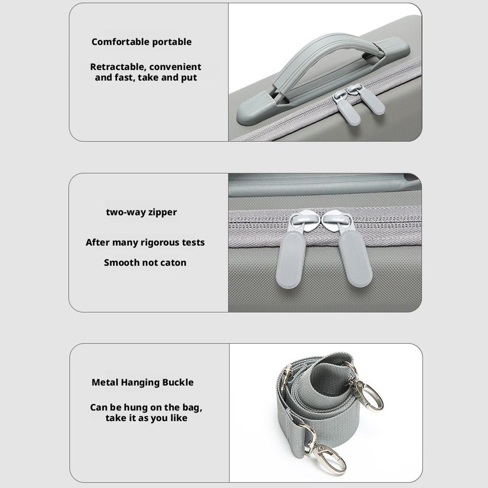 For DJI Neo 2 Portable Storage Bag Large Capacity Shoulder Bag Travel Carrying Case For DJI RCN3 Controller Case Drone Accessory