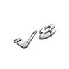 Car ABS Rear Trunk Words Letters For JAGUAR V6 3.0 V8 5.0 Logo Badge Emblem Decals Sticker Decoration accessories Q4