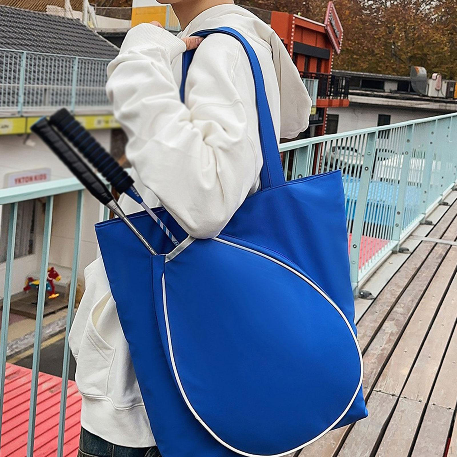 

Badminton Bag with Decorative Handle, Professional, Large Capacity, Multifunctional, Lightweight, синій