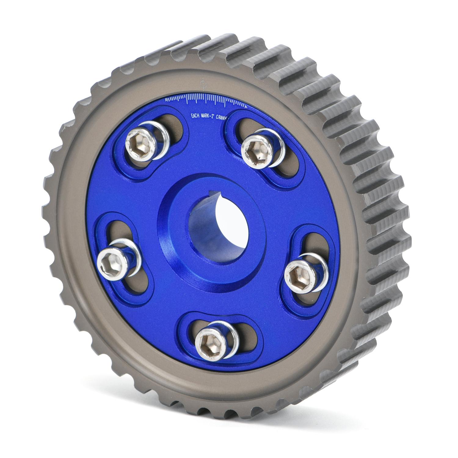 WLR - Adjustable Cam Gear Alloy Timing Gear FOR HONDA SOHC D15/D16 D-SERIES ENGINE CAM PULLEY PULLYS GEARS 1PCS WLR6542 синий