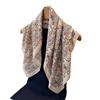 New 65*65cm Square Scarfs Warm Breathable Headscarf Soft Cotton Lightweight Bandana Wraps Women
