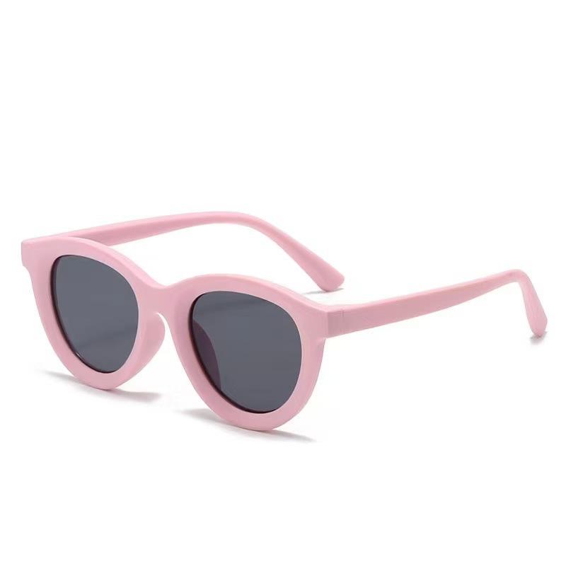 Kids Round Sunglasses Candy Color Boy Girls UV400 Protection Eyewear Outdoor Sports Travel Photo Prop Children Sun Glasses