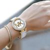 Michael Kors MK6313 Parker Biała Tarcza Damski Zegarek