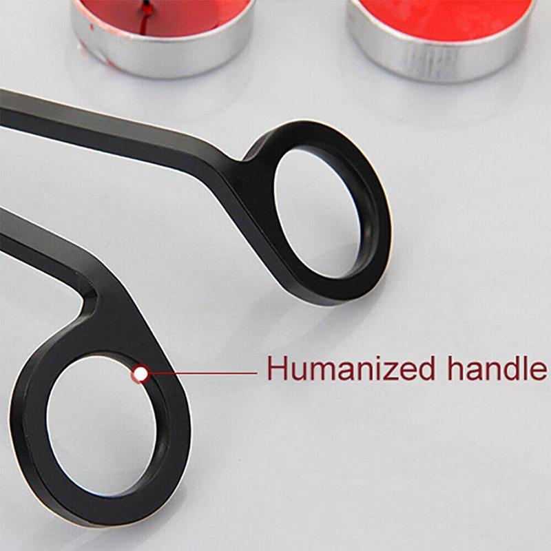 1pc Steel Candle Wick Trimmer Oil Lamp Trim Scissor Cutter Snuffer Tool Hook Aromatherapy Candle