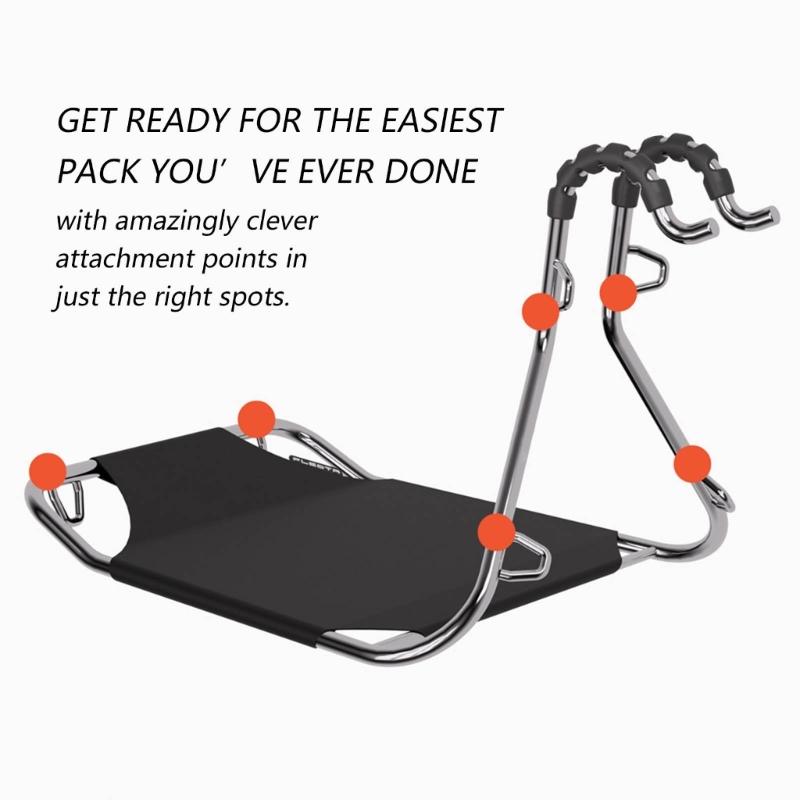Quickly release Detachable Bike Rack High Strength Metal Construction Not Shake For Cycling Accessories