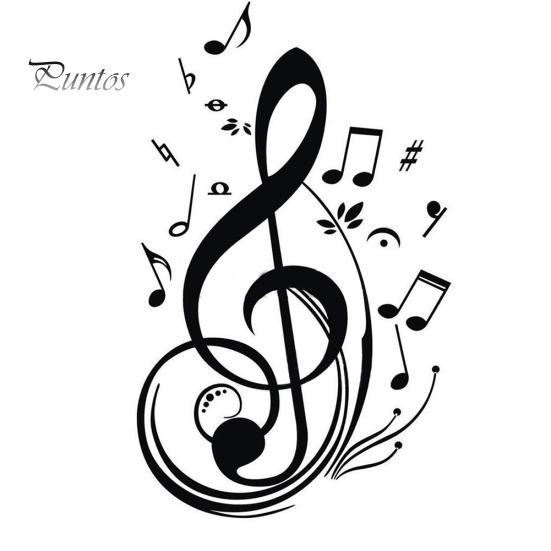 Music Notes Home Decor Sticker Decal Cars Truck Laptop Window Wall BumperMöbel & Wohnen, Dekoration, Wandtattoos & Wandbilder!