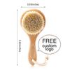 Face Cleansing Brush  Face Cleansing Brush  For Deep Pore Cleansing Face Professional Fiber Exfoliating  Wood Handle Brush