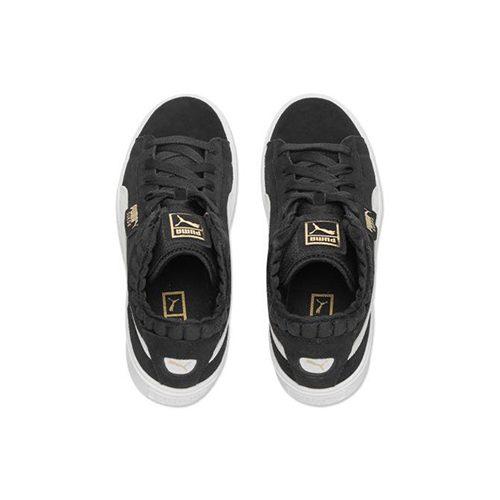 PUMA Platform Demi Retro Low Tops Casual Skateboarding Shoes Unisex Black Women's 366717-01