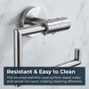 Wall-Mounted Toilet Paper Holder Stainless Steel Bathroom Towel Rack Tissue Holder  Modern Decor