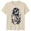Mystical Unisex Floral Serenity Art Unisexs TShirt Art Birthday Gift For Her