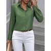 New Women'S Clothing Retro Casual Sexy Daily Fashion Temperament Commuting Business Shirt Long Sleeved Hoodie Top