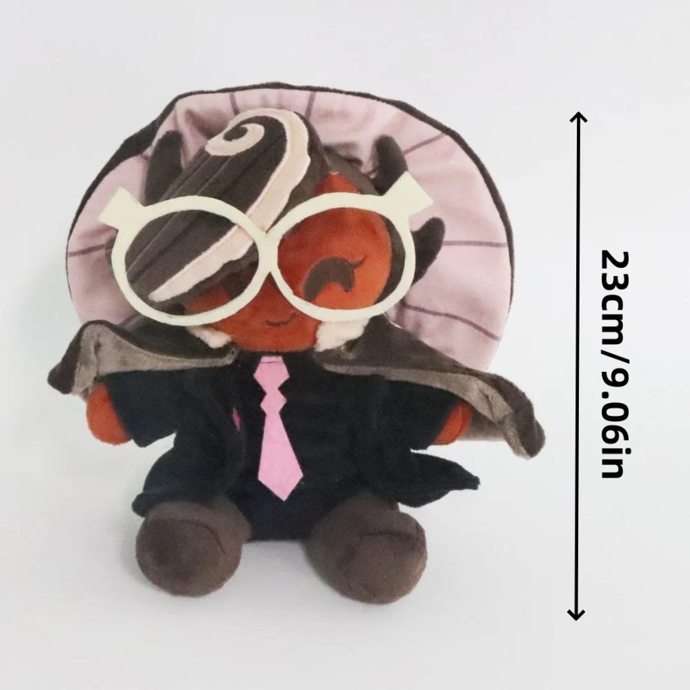 25cm New Shadow Milk Cookie Plush Toy Game Peripheral Doll Cute Cartoon Game Cookie Run Kingdom Kid Birthday Xmas Gifts Home Dec