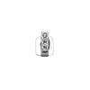 Bling Single Vertical Bar Tooth Grillz Hip Hop Rhinestone Decorative Teeth Cap for Night Club Outfit