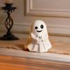 Cute Desk Accessory for Autumn Halloween Ghost Figurine Mini Cartoon Statue Little Spooky Table Decor Desktop Ornament Tiered Tray Home Yet Adorable