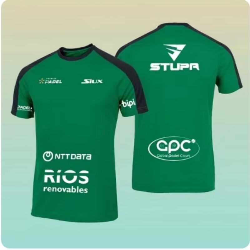 

2024 Summer Loose Men s Tennis T Shirt Fashion Solid Color O Neck Short Sleeve T Shirt Breathable Quick Drying Sports Match Top 6XL