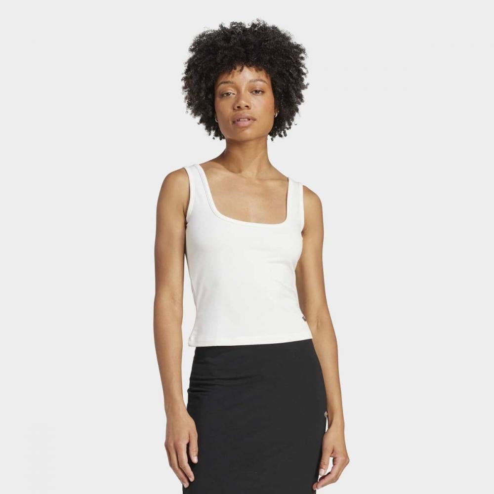 Adidas Stretch Slim Fit Premium Essential Tank Top Jw5988 AL