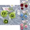 Artificial Peony And Camellia Floral Decor With Durable Silk Material For Wedding And Photography Props