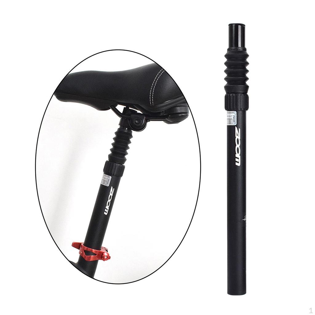 Seatpost 28..9 31.6 40mm Travel 350mm Length Damping Seat Tube Bike Part