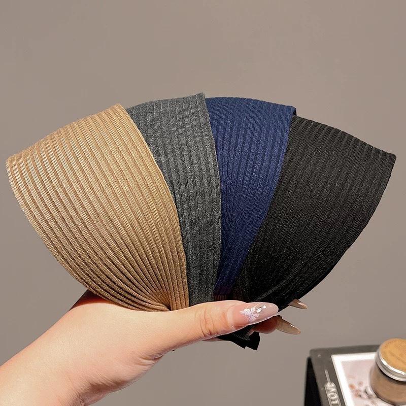 7CM Wide Brimmed Knitting Headband for Women's And Ladies Hair Hoops Accessories
