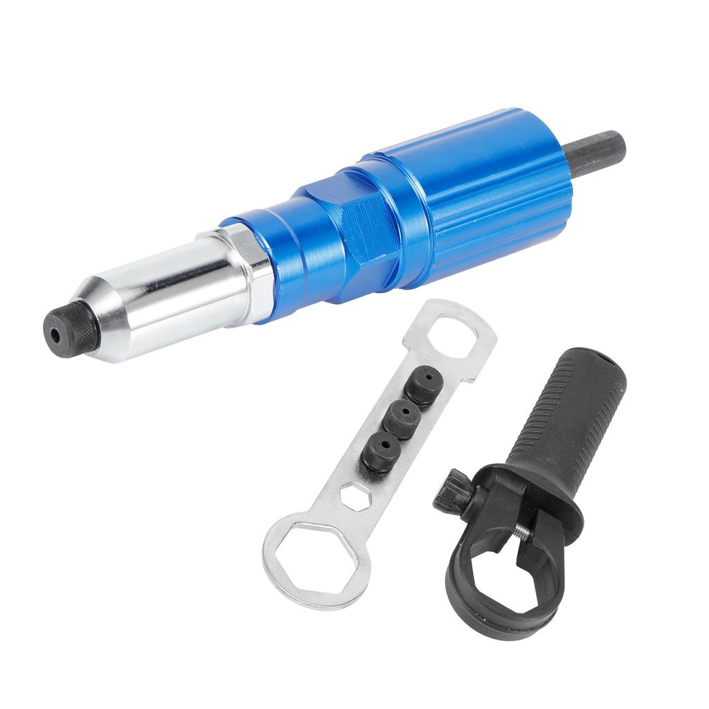 Rivet Drill Attachment Electric Riveter Conversion Connector Adaptor Electric Carpenter Tool