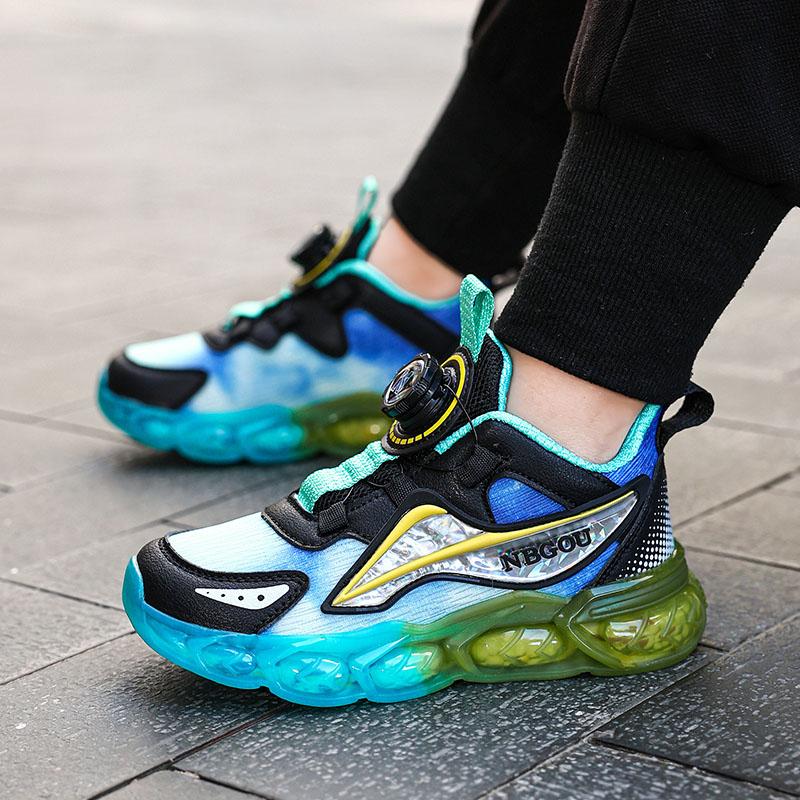 Pantofi sport casual pentru copii, mărime mare, simpli, eleganți, respirabili, din plasă, 28-39