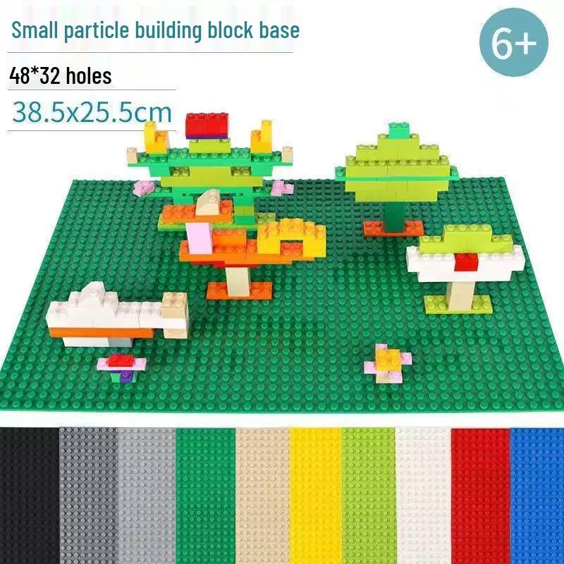 32x48 Kinder Bauplatten - Kleine Teile DIY Montage Spielzeug Bausteine Zubehör