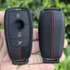 Silicone Car Key Case Cover Keychain for Mercedes Benz E C S GLC GLE Class E200 E400 E63 W213 S550 C260 A200 Key Shell Protector