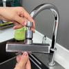 Faucet Extender Attachment 360 Degree Rotating Waterfall Faucet No Splashes Versatile Rotating Nozzle Adapter