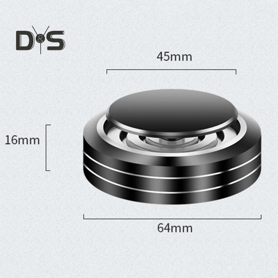 Car Air Freshener Creative UFP-form aluminiumslegering Solid Aroma Car Air Vent Duft for kjøretøy