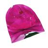 ZLIENSZUS Minimalist Knit Hat with Flower Pink Peony - Neutral Tones Suitable for Quiet Style, Neutral Color Palette, Versatile for Casual & Formal Ou