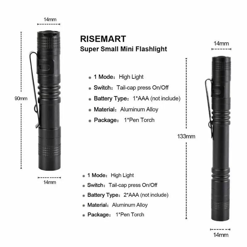Mini LED Camping Fishing Flashlight Pen Light Mini Portable led Tactical Flashlight For The Dentist for Hiking edc Torch Lantern