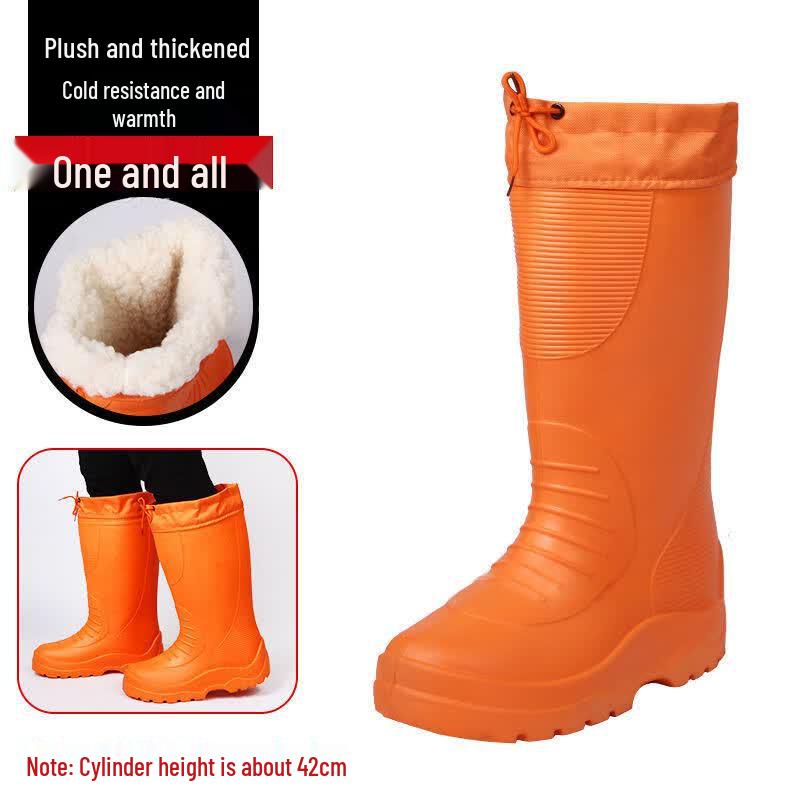 Xionglu EVA Lined High-Tube Rain Boots 46