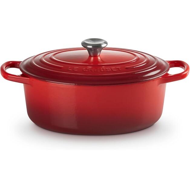 Cast Iron Roaster Le Creuset Signature Oval 27 Cm Cherry Red 4.1 L (21178270602430)